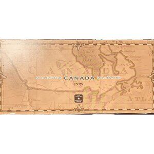 Millennium Canada 1999 Royal Canadian Mint Coin Set With Collectors Box